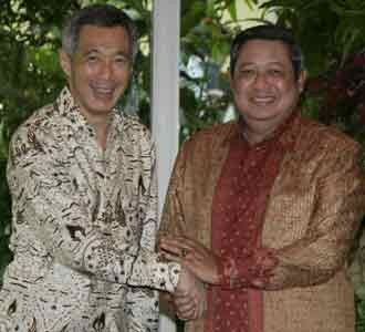 SBY Bertemu PM Singapura