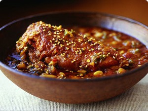 O la la.. Pedas Manis Chicken Mole