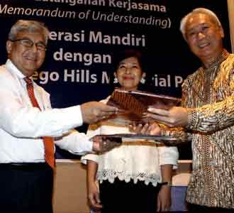MoU Pengadaan Kavling Makam