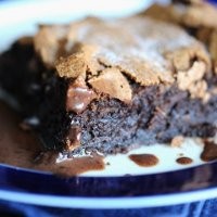 Chocolate Cake with Espresso Glaze