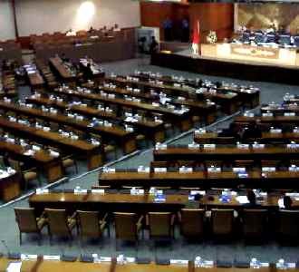 Rapat DPR-Sri Mulyani Tidak Kuorum