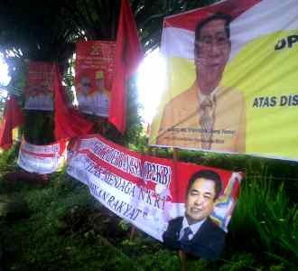 Perang Spanduk di Munas Soksi