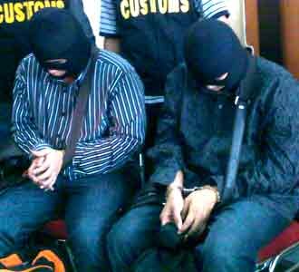 Bea Cukai Bekuk Penyelundup Sabu