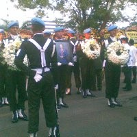 Ada Iring-iringan Jenazah Ainun, Lalu Lintas TMP Kalibata Ditutup