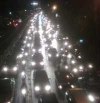 Hujan Reda, Lalu Lintas Jakarta Macet