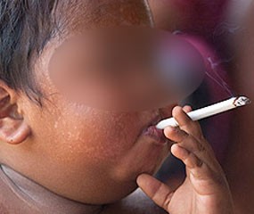 Bocah Perokok dari Sumatera Gegerkan Inggris & Australia