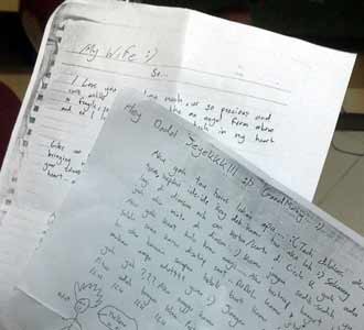 Surat Cinta Miller Untuk Arumi