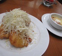 Tergiur Pisang Goreng Berkuah Vanila