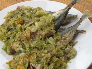 Resep Ikan: Pindang Ikan Bumbu Rawit