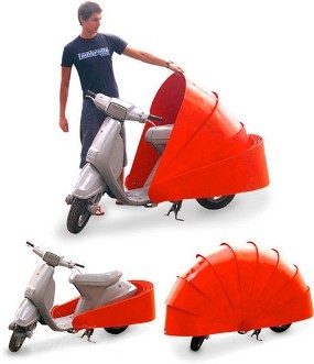 Tudung Motor Ala Keong