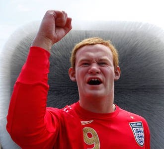 Rooney Hadir di Shanghai