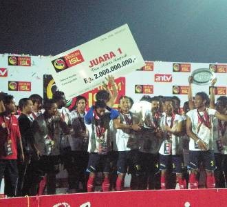 Selebrasi Arema