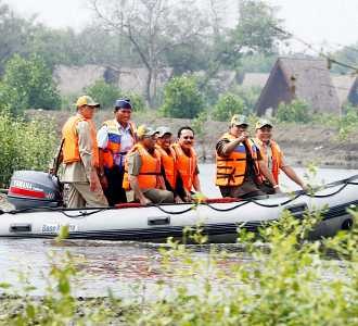 SBY Tinjau Hutan Bakau