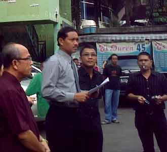 Sidang di Pasar Tradisional