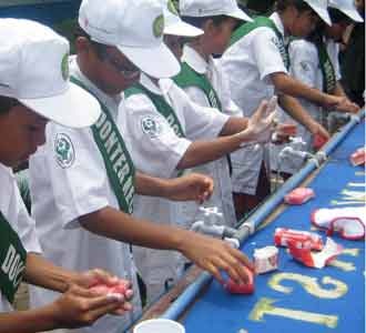 Ayo Belajar Mencuci Tangan