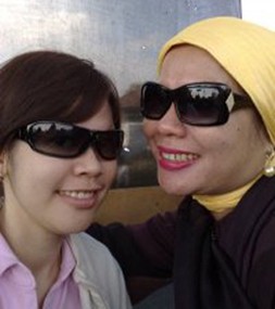 Gisca Berusaha Peluk Dewi Yull Sebelum Meninggal