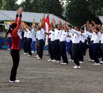 Meriahnya HUT ke-60 Yonif-1 Marinir