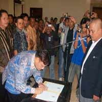 Kubu Carteker Pengcab PSSI Kota Surabaya Dilantik