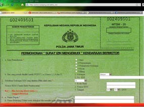 Polres Lumajang Launching Pendaftaran SIM Online
