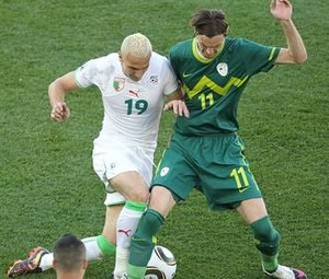 Aljazair 10 Orang, Slovenia Menang 1-0