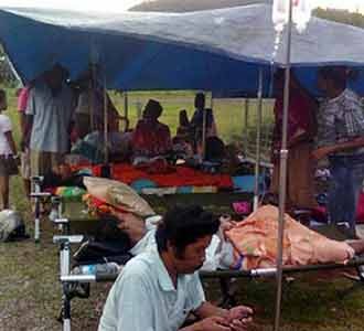 Korban Gempa Papua