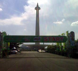 Monas Berbenah Jelang JI10K