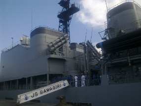 Dua Kapal Anti Perompak Jepang Bersandar di Priok