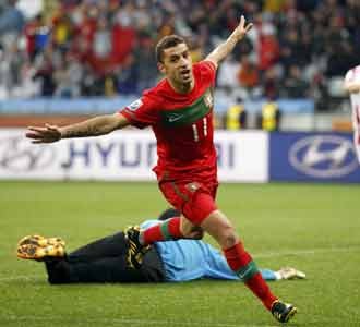 Portugal Pesta Gol