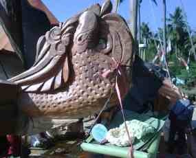 Siap Arungi 8 Negara, Kapal Spirit Majapahit Sumenep Diruwat