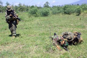Marinir Indonesia dan AS Saling Baku Tembak