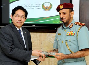 KJRI Dubai Terima Penghargaan Pelayanan Keimigrasian