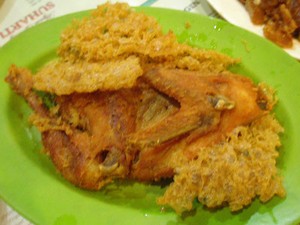 Ayam Kremes yang Bikin Gemes