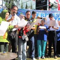 Car Free Day Jadi Ajang Perang Terhadap Narkoba