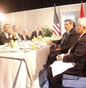 SBY dan Obama Bahas Kerja Sama Ekonomi dan Perubahan Iklim 