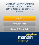 Penjelasan Transaksi SMS Banking Mandiri Kepada Bapak Eko  