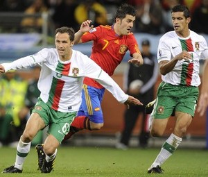 Gol Tunggal Villa Antar Spanyol ke Perempatfinal