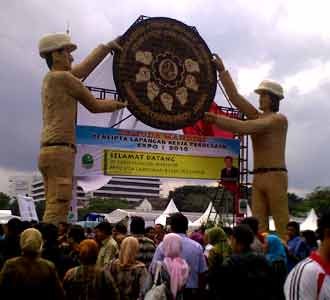Expo Pemuda Mandiri Digelar di Gasibu