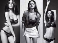 Megan Fox Menanggalkan Busana Untuk Armani