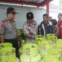 Antisipasi Kebakaran, Polisi dan Kecamatan Sidak Agen Elpiji