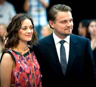 Premiere Inception Leonardo DiCaprio