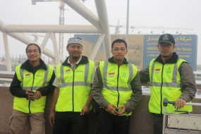 Relawan Dompet Dhuafa Tiba di Gaza