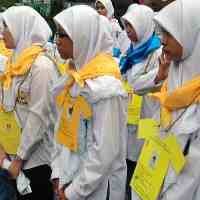 SMU Muhammadiyah Gelar MOS di Kebun Bibit
