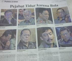 Para Menteri Janji Tidak Ngantuk Lagi Saat Rapat