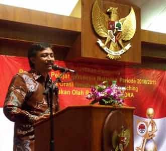 Menegpora Hadiri Pelantikan POPIM