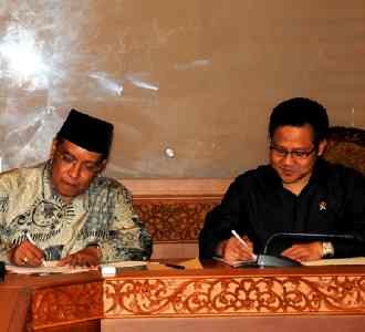 MoU Kemenakertrans dan PBNU