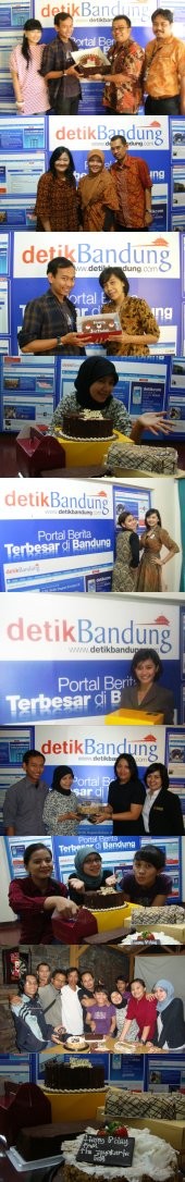 12 Tahun Detik, Kantor Bandung Banjir Kue