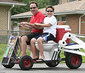 Pria Amerika Berhasil Membuat Mobil Toilet