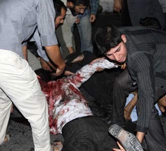 Bom Guncang Iran