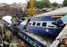 Korban Tewas Akibat Tabrakan KA di India Jadi 61 Orang