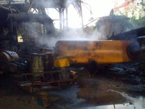 Tim Labfor Lakukan Olah TKP Lokasi Kejadian